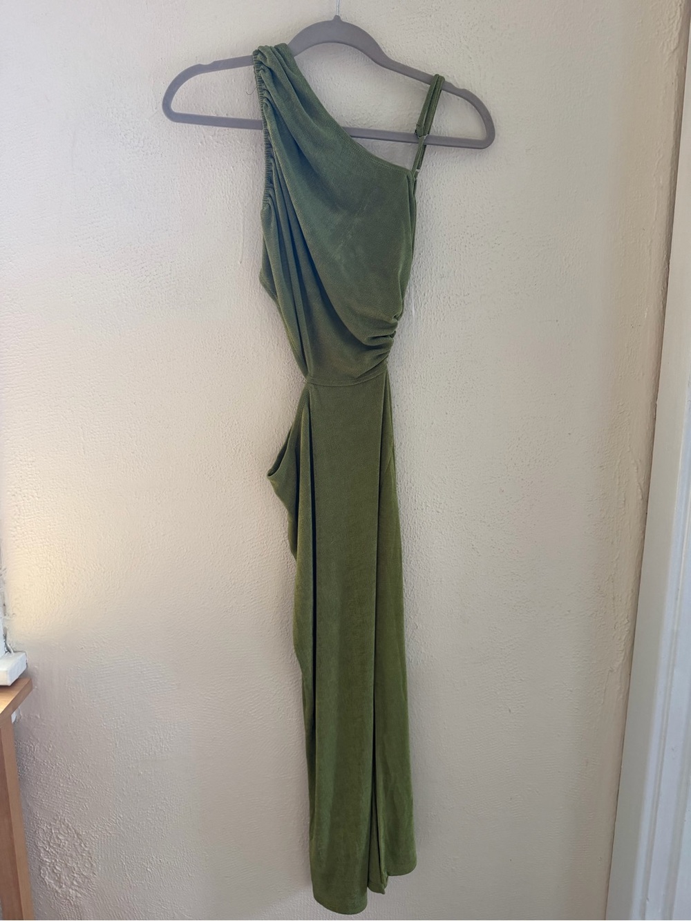 Hello Molly Olive Green Dress